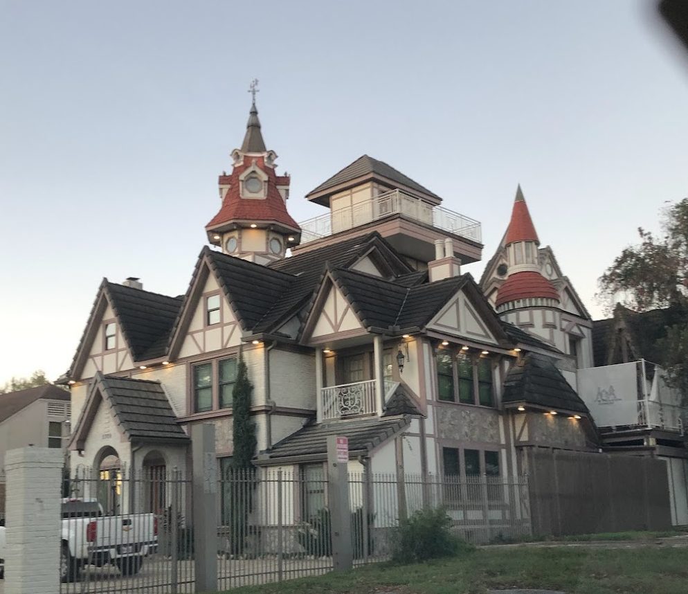 street view of Houston Towers before renovation